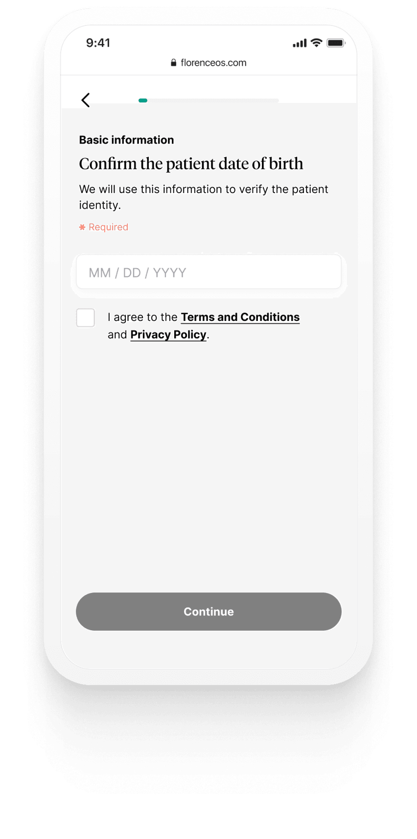 Pre-arrival check-in by SMS. — screen 3
