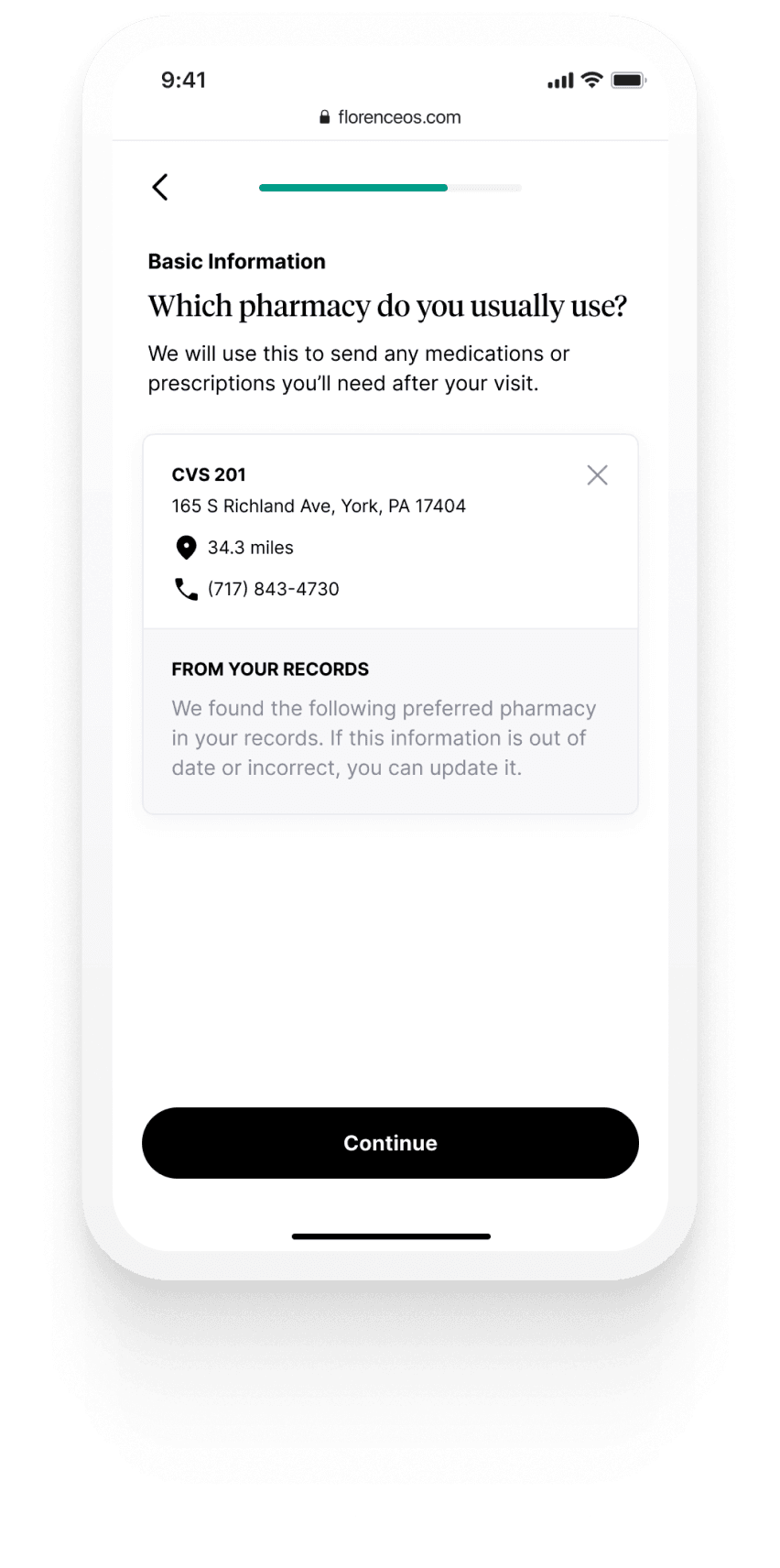 Confirm, don't re-ask. — screen 1