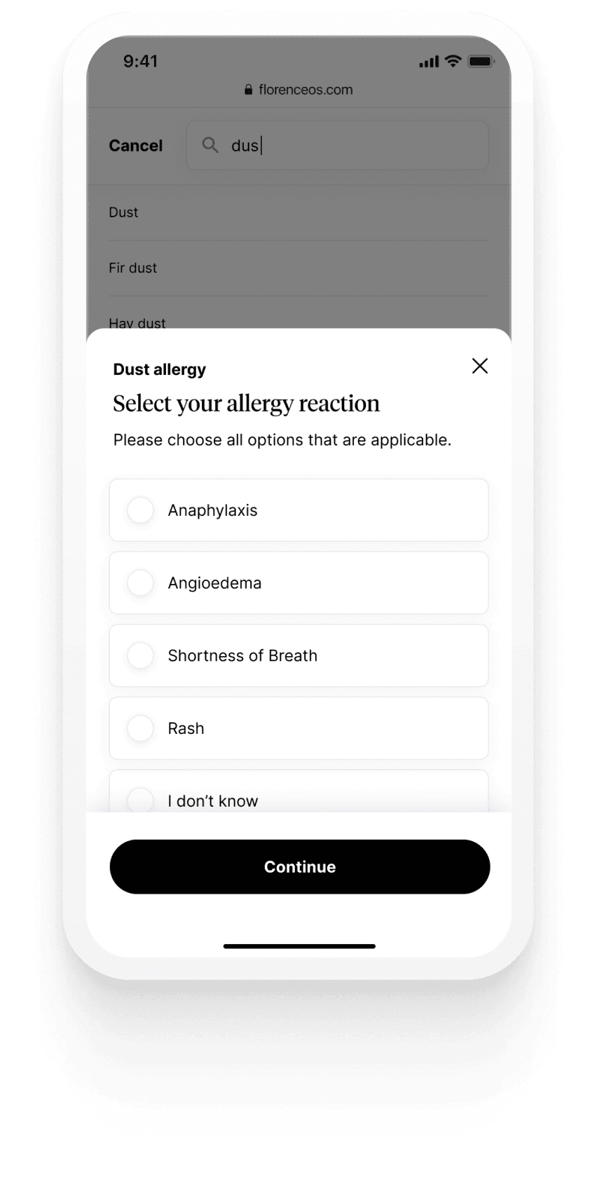 Move context capture to the patient side. — screen 3