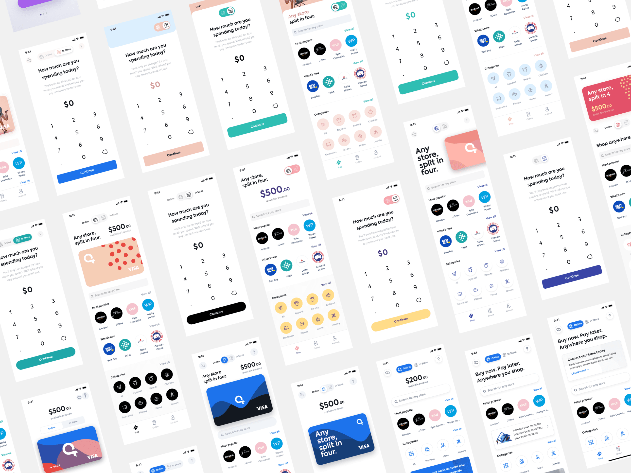 QuadPay app exploration